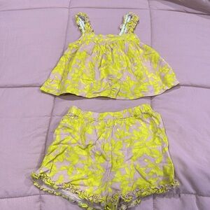 Next Girls top and short set